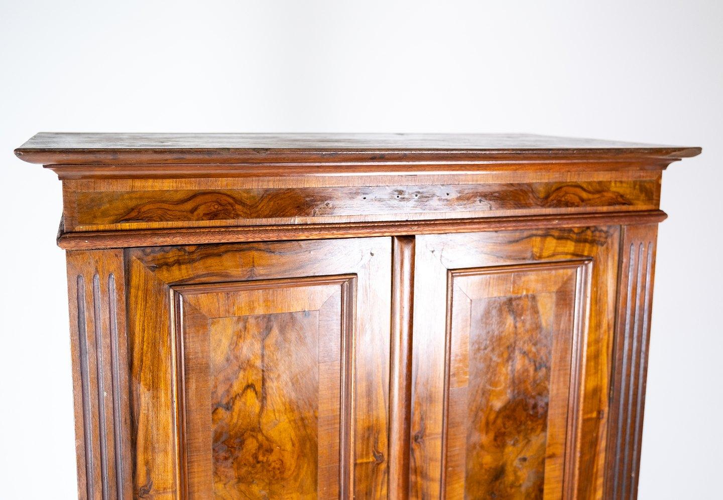 Danish Cabinet of Walnut, in Great Antique Condition from the 1880s
