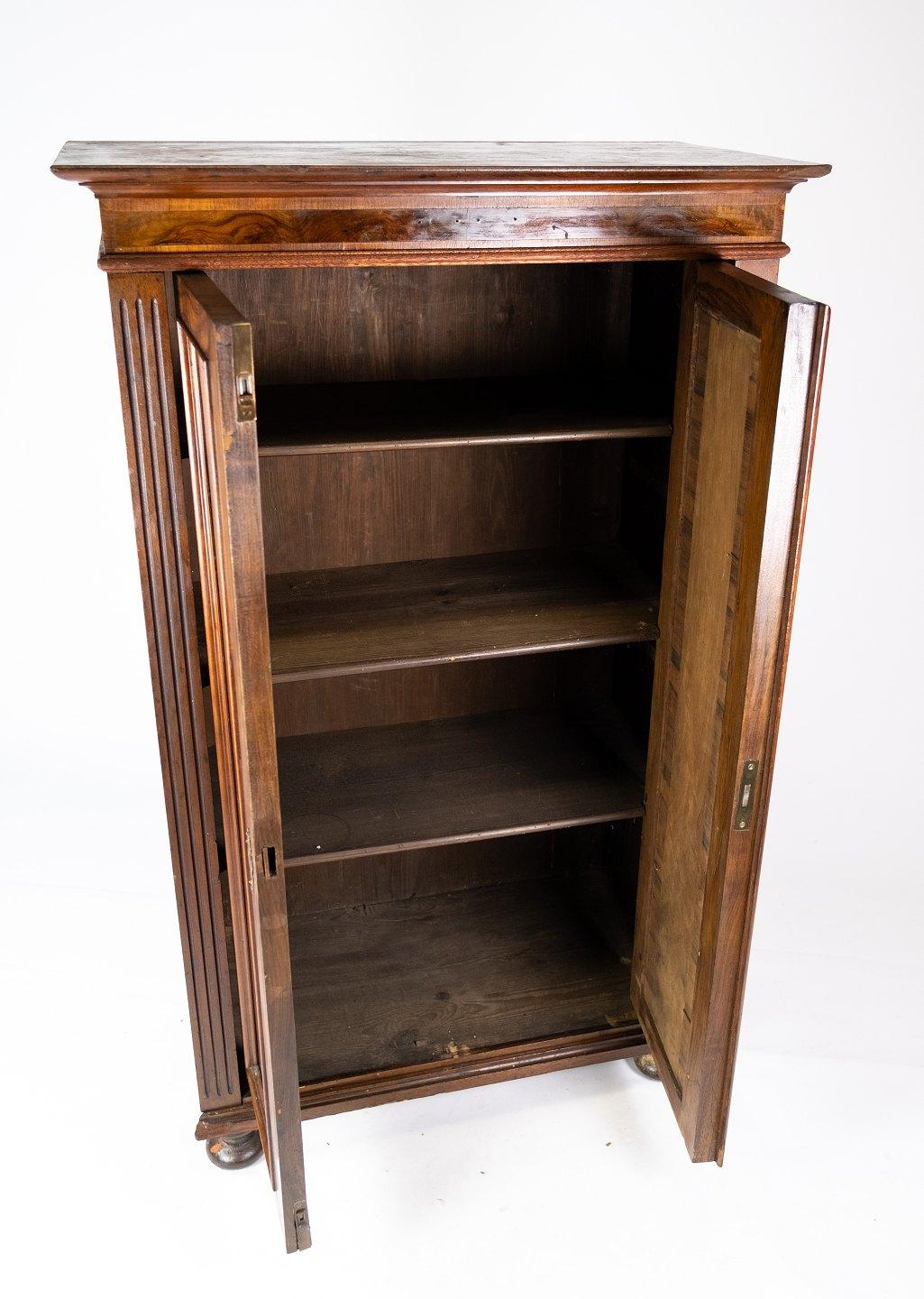 Cabinet of Walnut, in Great Antique Condition from the 1880s 1