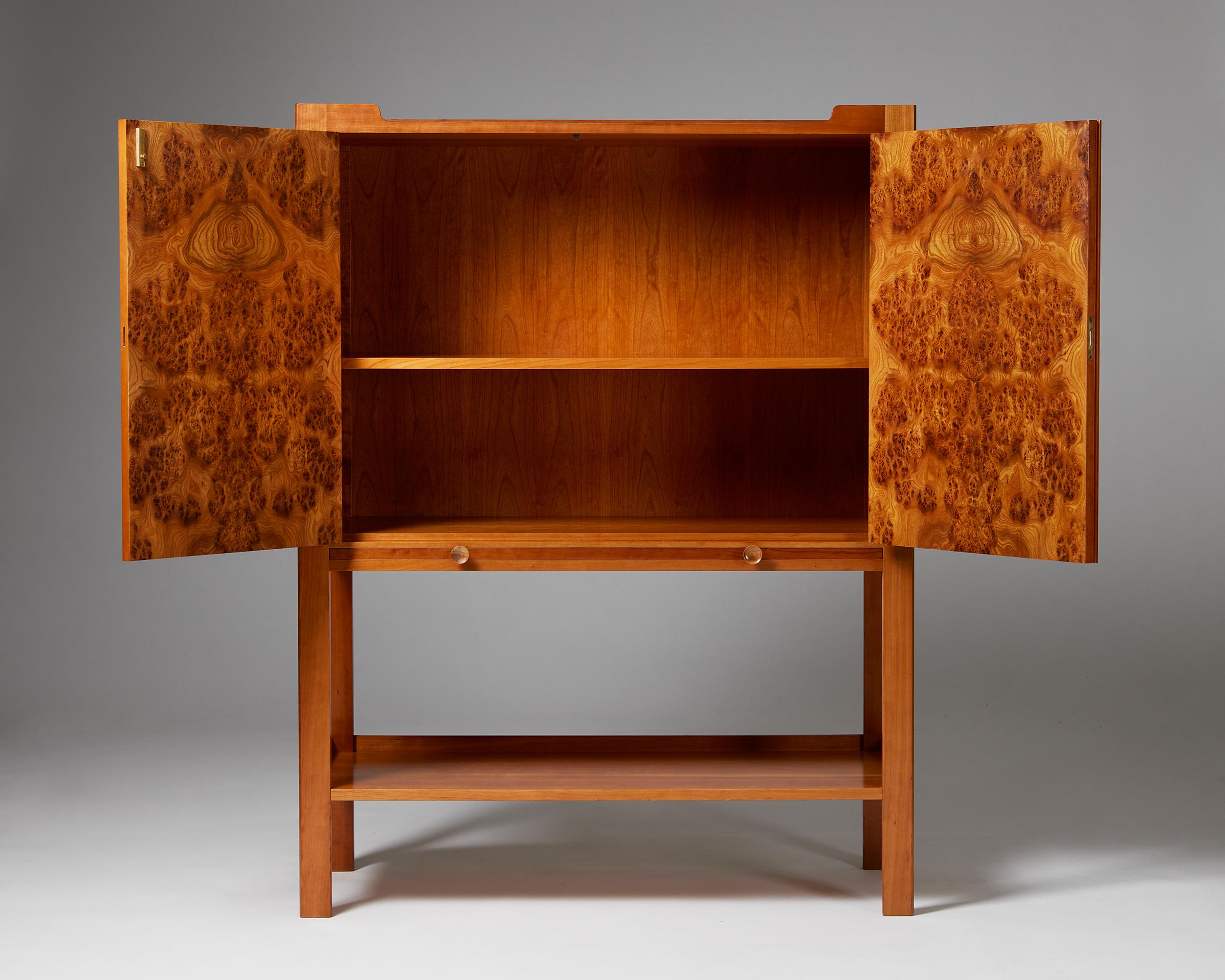20th Century Cabinet on Stand Model 2135 Designed by Josef Frank for Svenskt Tenn, Sweden For Sale