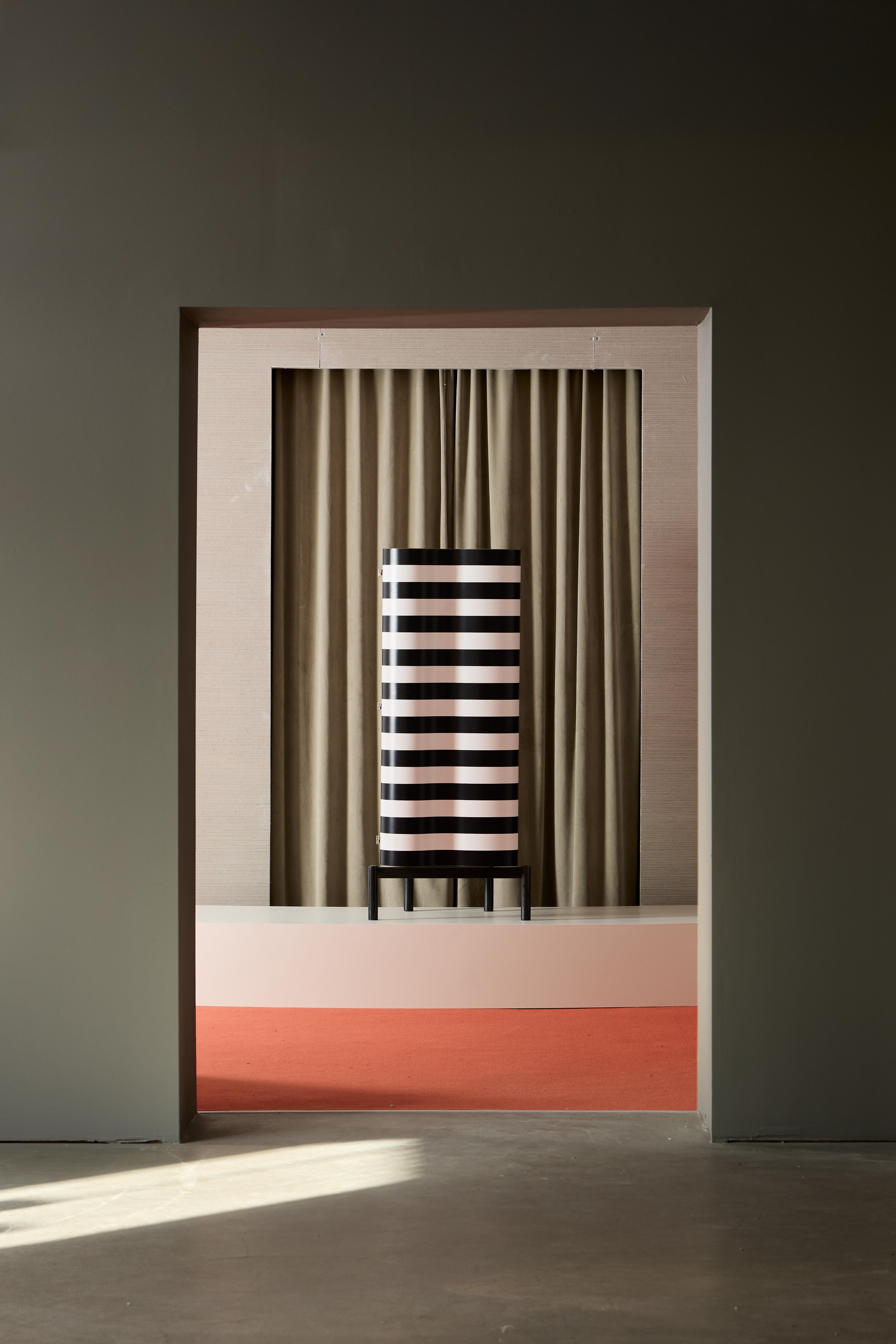 Cabinet 'Ono' designed by Swedish architect Love Arbén in 1990. This striking cabinet is a bold statement piece that exemplifies contemporary Scandinavian design. Manufactured by Lammhults in Sweden, only 30 pieces were ever produced, making it a