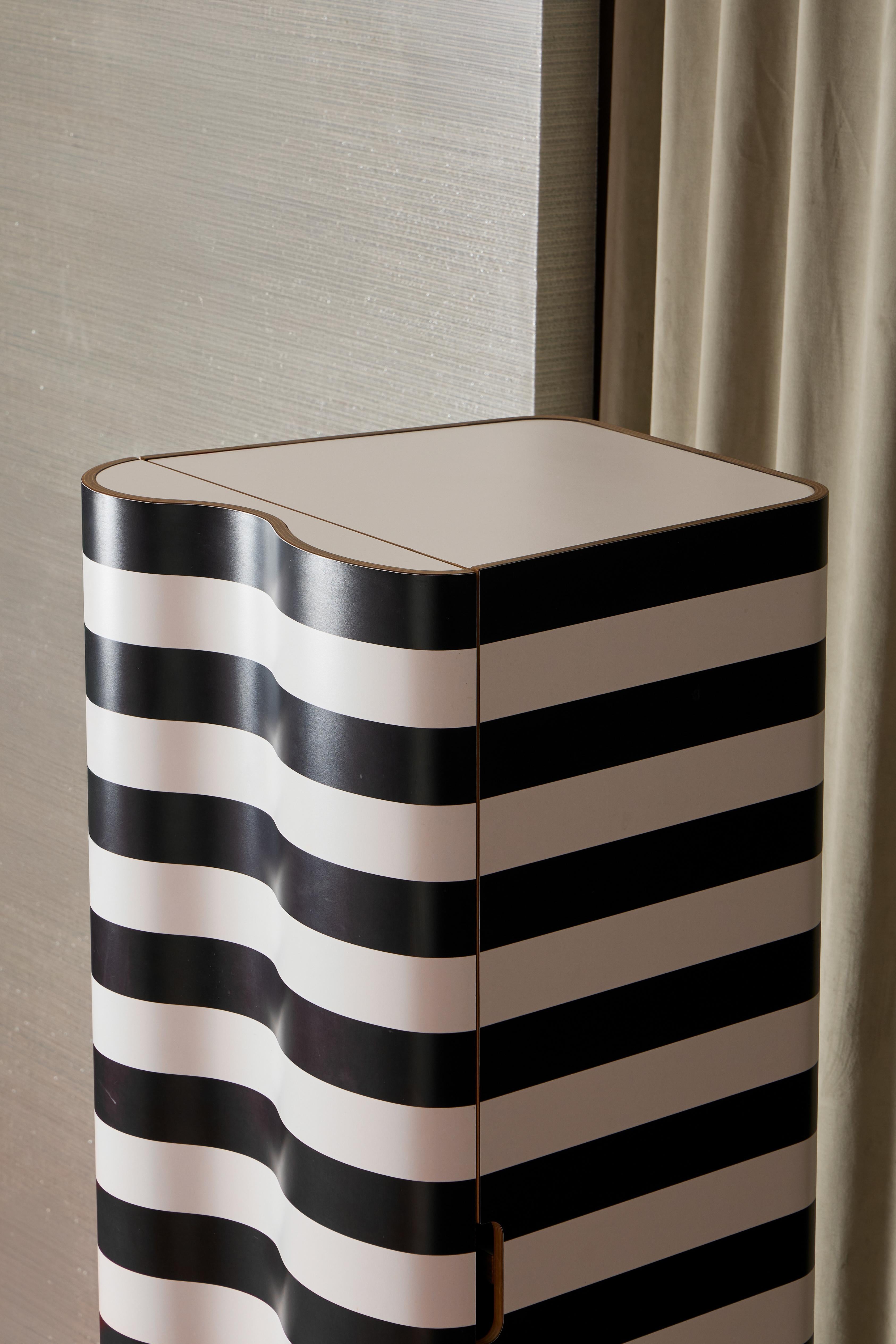 Metal Cabinet 'Ono' by Love Arbén, Sweden, 1990 For Sale