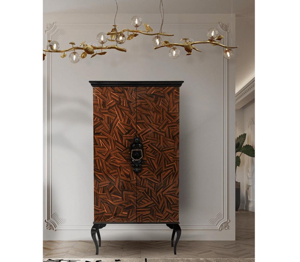 Cabinet Patch in Lacquered Wood For Sale 8
