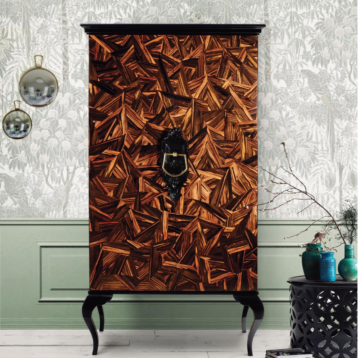 Cabinet patch in lacquered wood
Measures: Height 82.68 in. (210 cm)
Width 43.31 in. (110 cm)
Depth 19.3 in. (49 cm)
246 kg
Guggenheim cabinet is available in two finishes (rosewood or palisander), with black lacquered wood top and legs.
Estimated