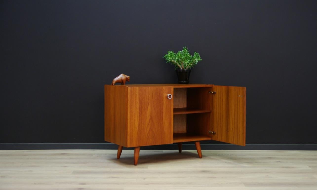 Cabinet Retro Danish Design Teak Original In Good Condition In Szczecin, Zachodniopomorskie