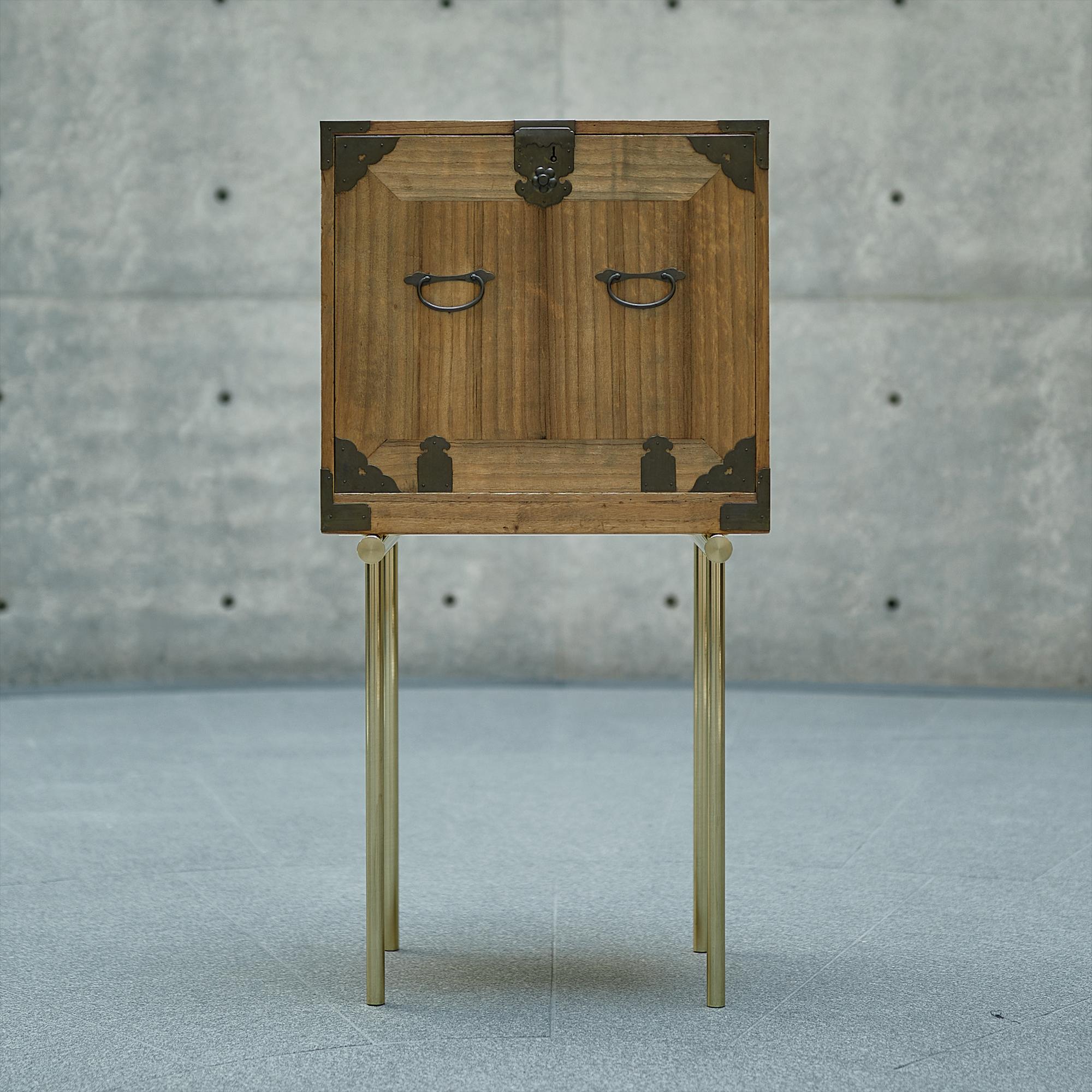 Japonais Cabinet Ryosuke Harashima Zen Contemporary Japanese Craft Mingei en vente