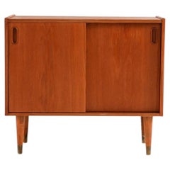 Scandinavian mid-century teak cabinet, 1950s