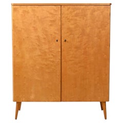 Cabinet scandinavo vintage in betulla anni ’50