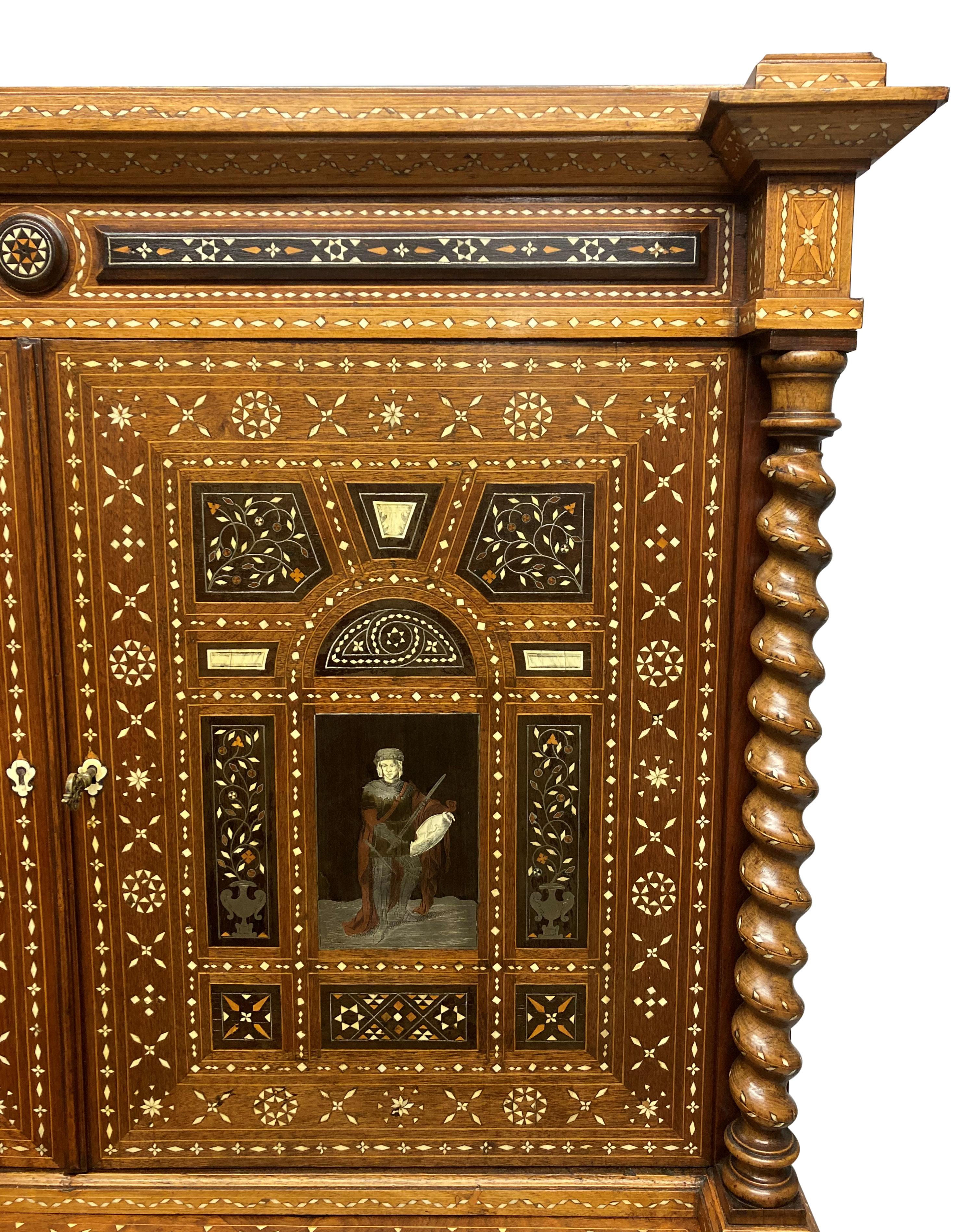 Gabinetto Secretaire di Adriano Brambilla in stile moresco In condizioni buone in vendita a Kent, Dover