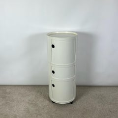 Cabinet Set 'Componibili' with 3 modules by Anna Castelli for Kartell, 1960s