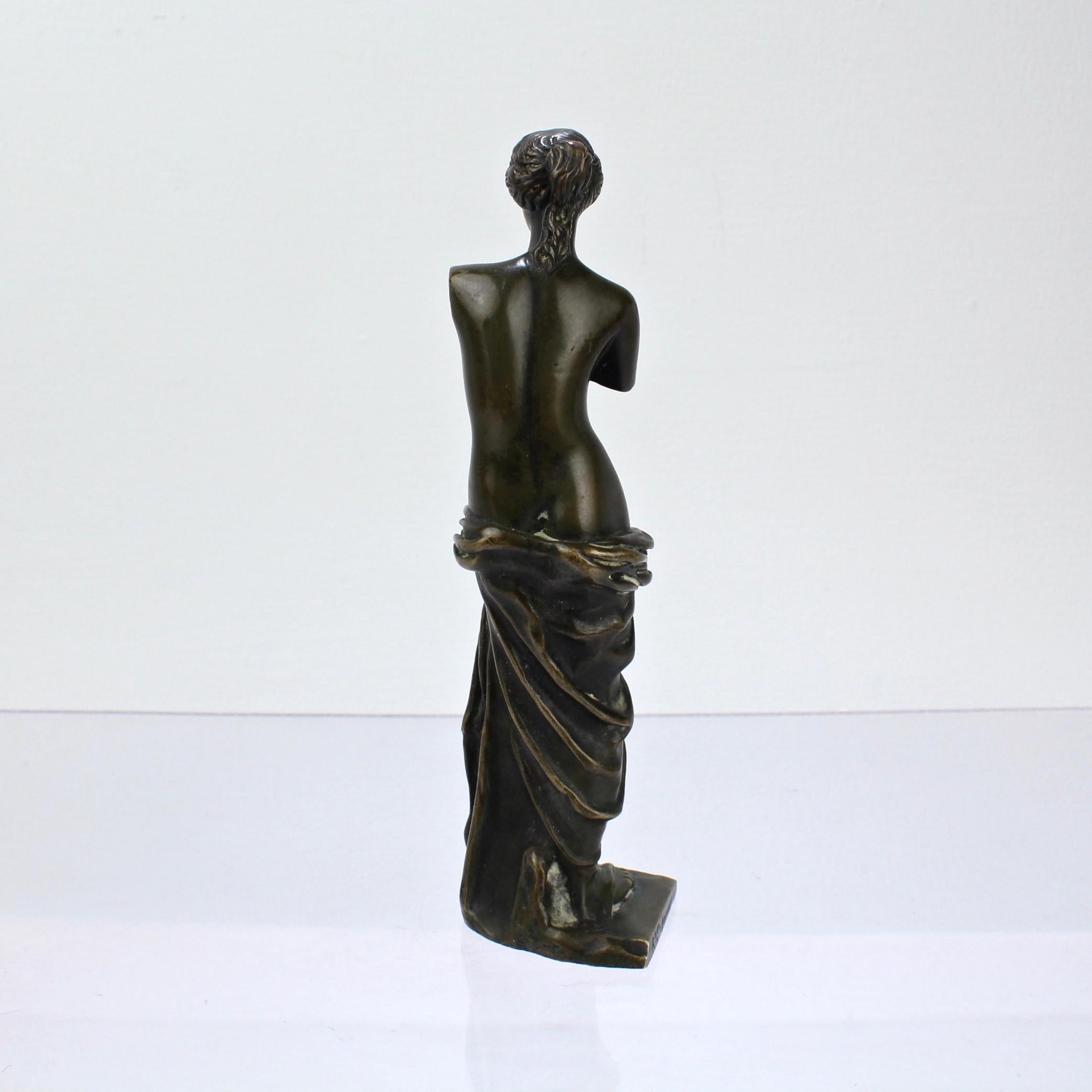Scultura in bronzo della Venere di Milo di Ron Sauvage in formato armadio In condizioni buone in vendita a Philadelphia, PA