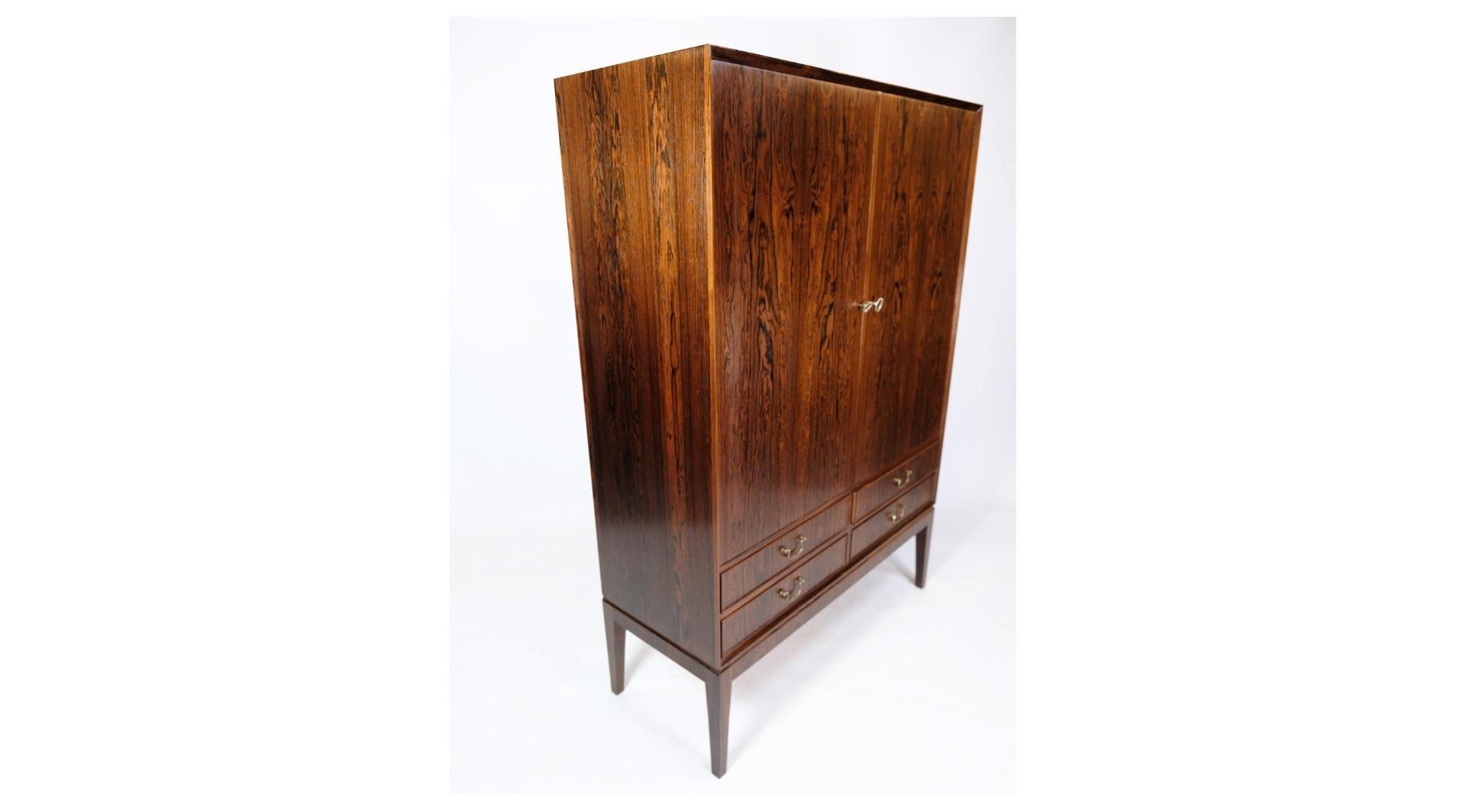 Cabinet / Storage Furniture in Rosewood with Doors and Drawers 4