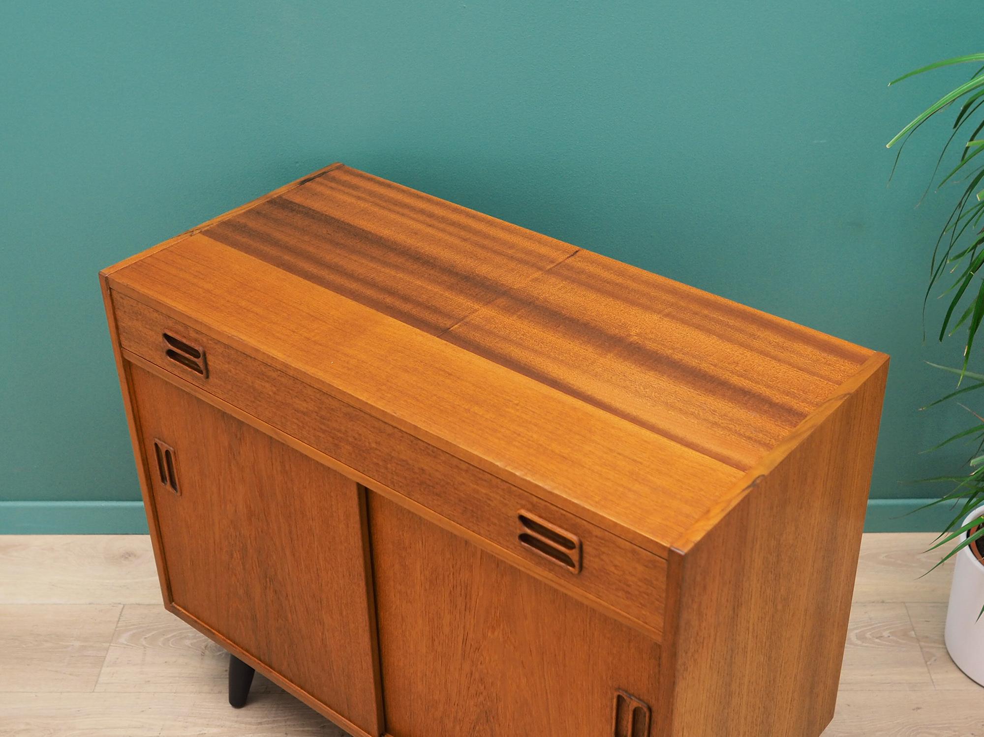 Cabinet Teak, Danish Design, 1970s, Designer Emil Clausen 1