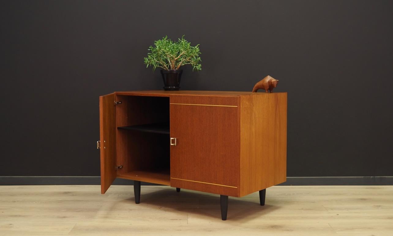 Cabinet Teak Danish Design Retro Vintage, 1960s For Sale 4