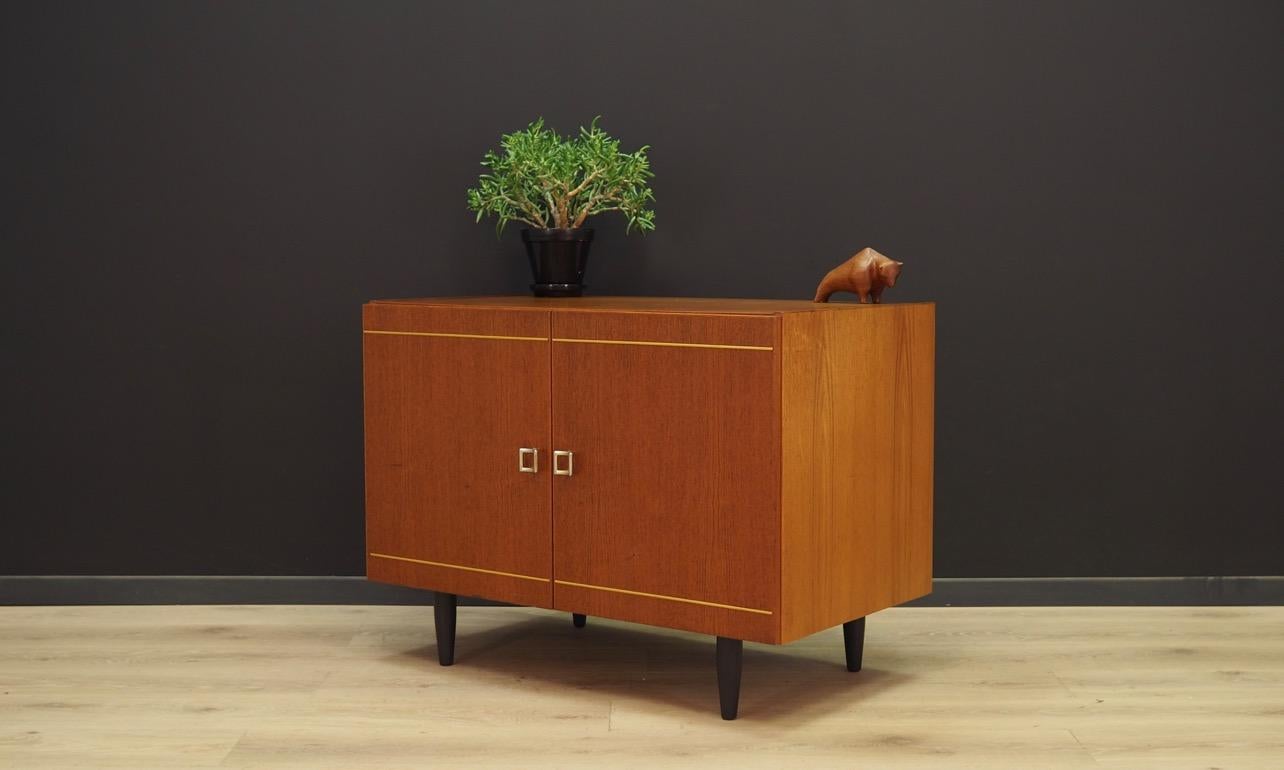 Veneer Cabinet Teak Danish Design Retro Vintage, 1960s For Sale