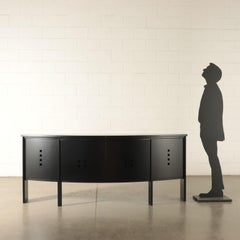 Cabinet Umberto Asnago Solid Wood Beech Veneer Meda, Italy, 1980s