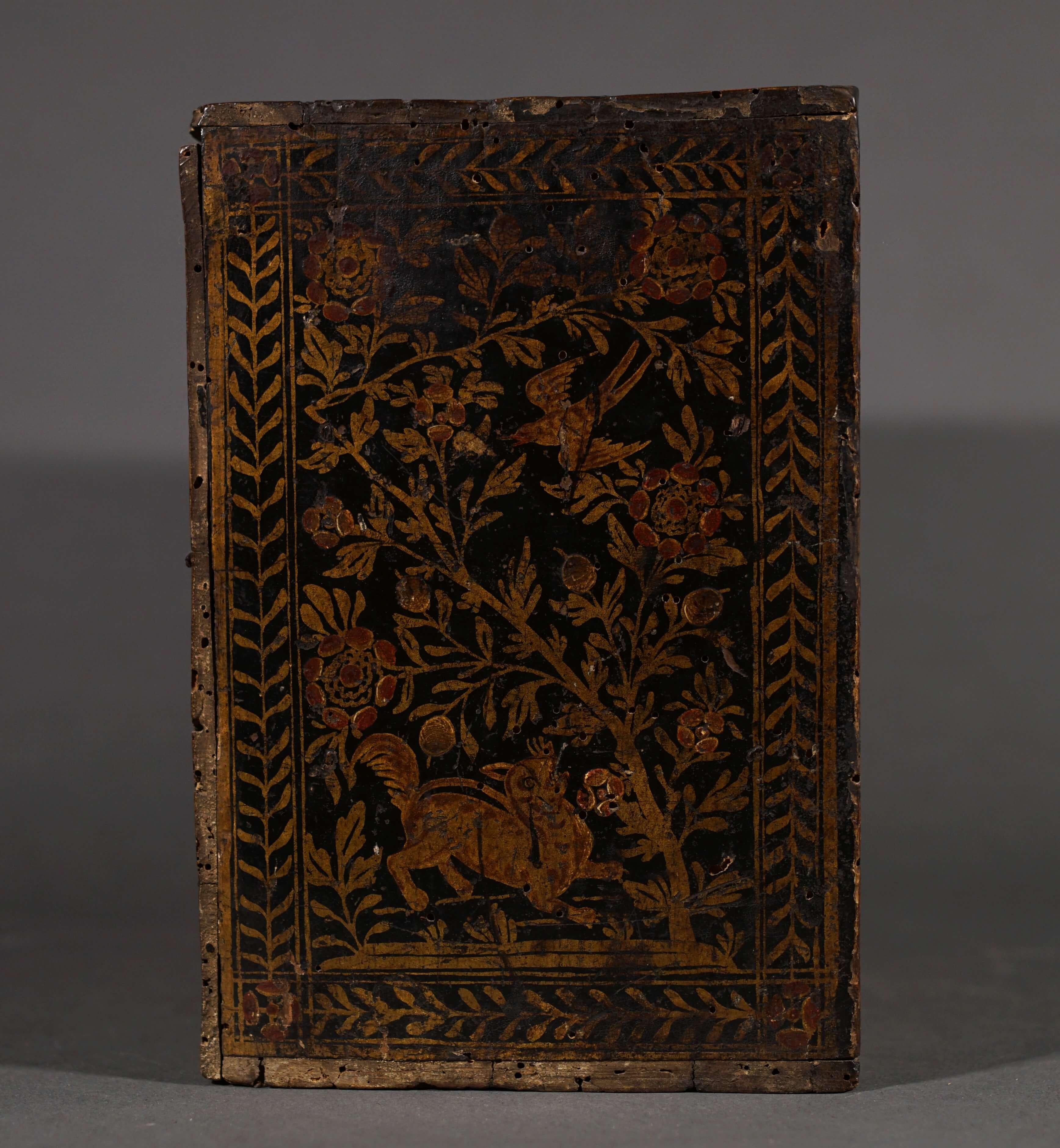 Cabinet Veneziano del XVI secolo Legno Laccato 
