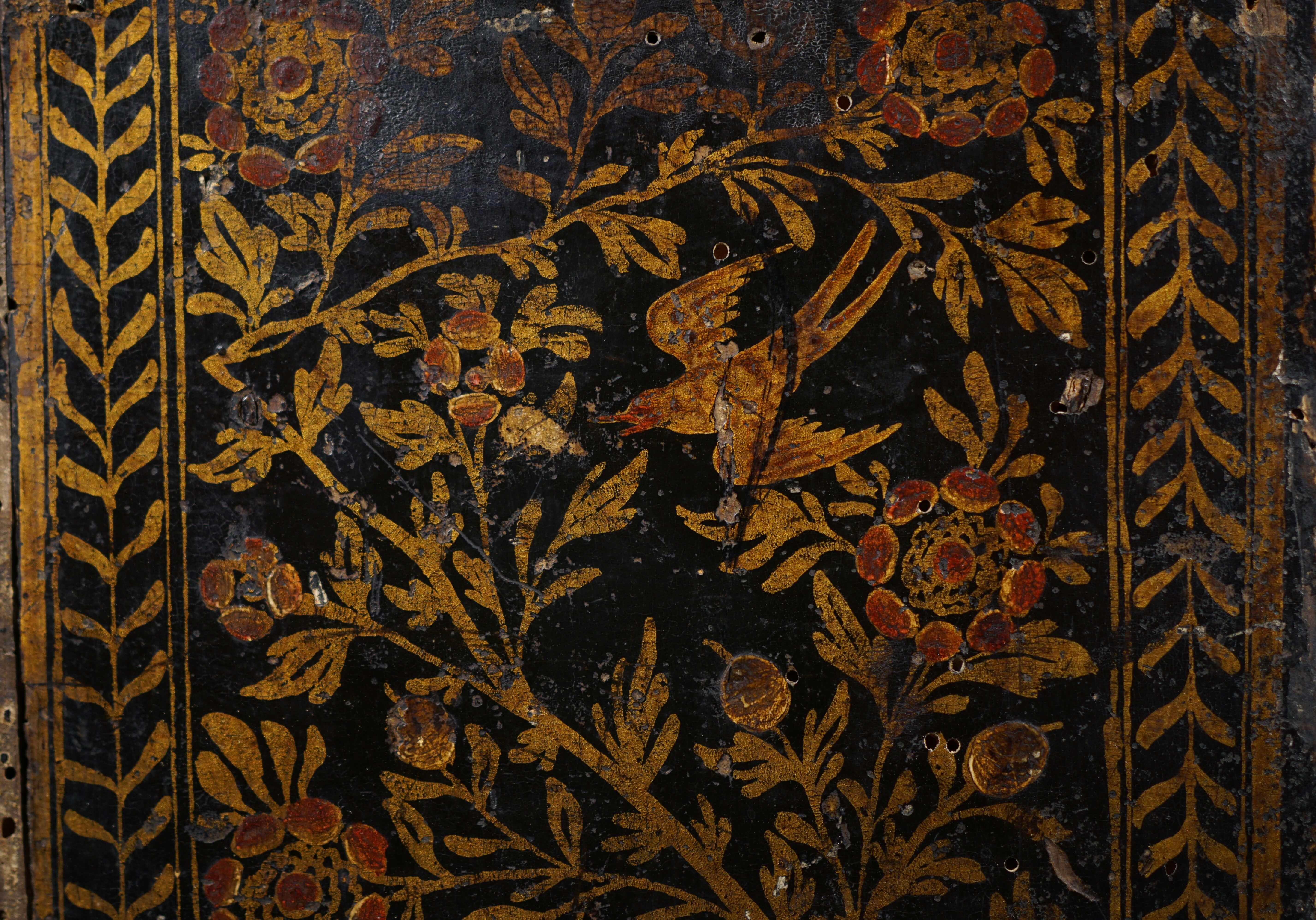 Cabinet Veneziano del XVI secolo Legno Laccato 