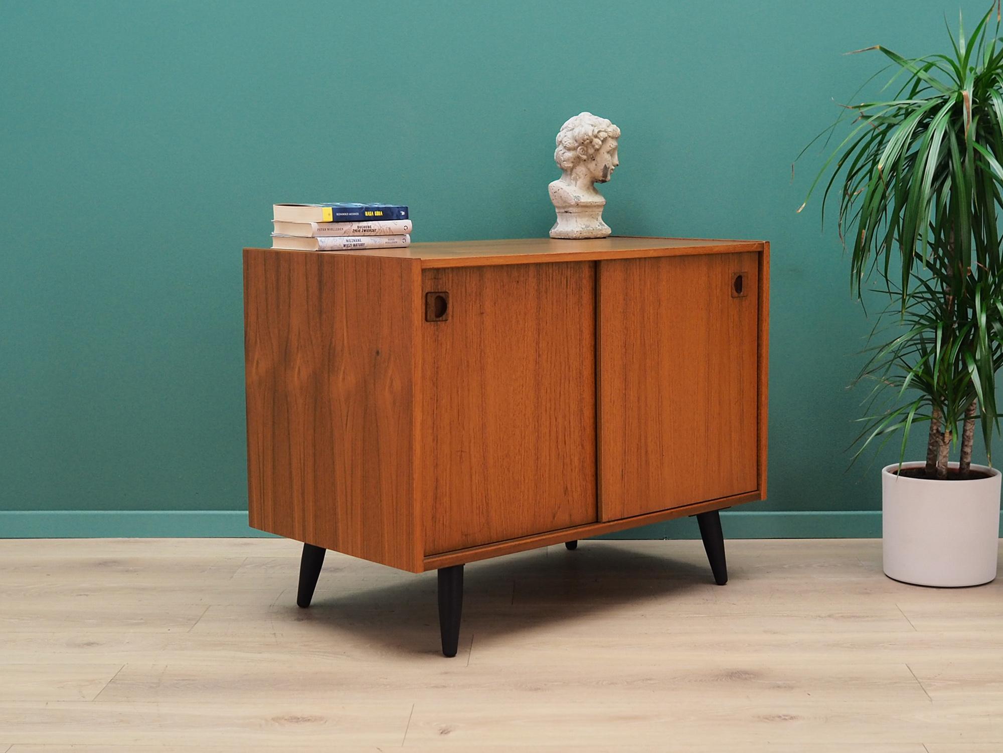 Scandinavian Modern Cabinet Vintage Teak, 1960s-1970s For Sale