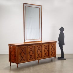 Cabinet Walnut, Italy, 1950s