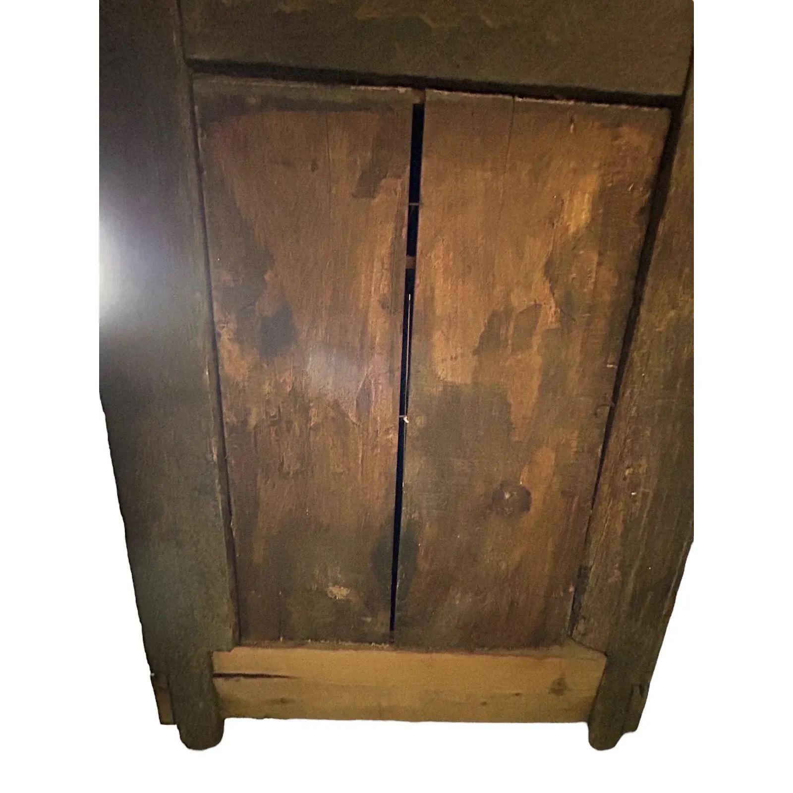 Cabinet avec peinture - 17e siècle, Bois français en vente 4