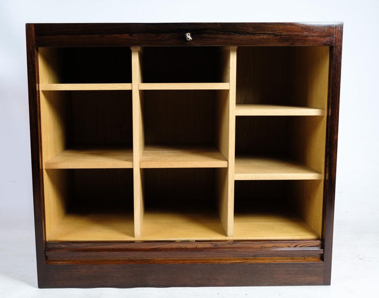 with PullUp Door in Rosewood of Danish Design from the 1960s