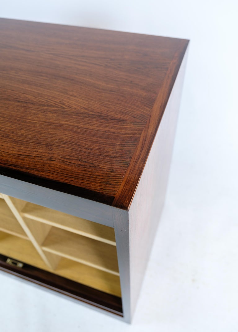 with PullUp Door in Rosewood of Danish Design from the 1960s