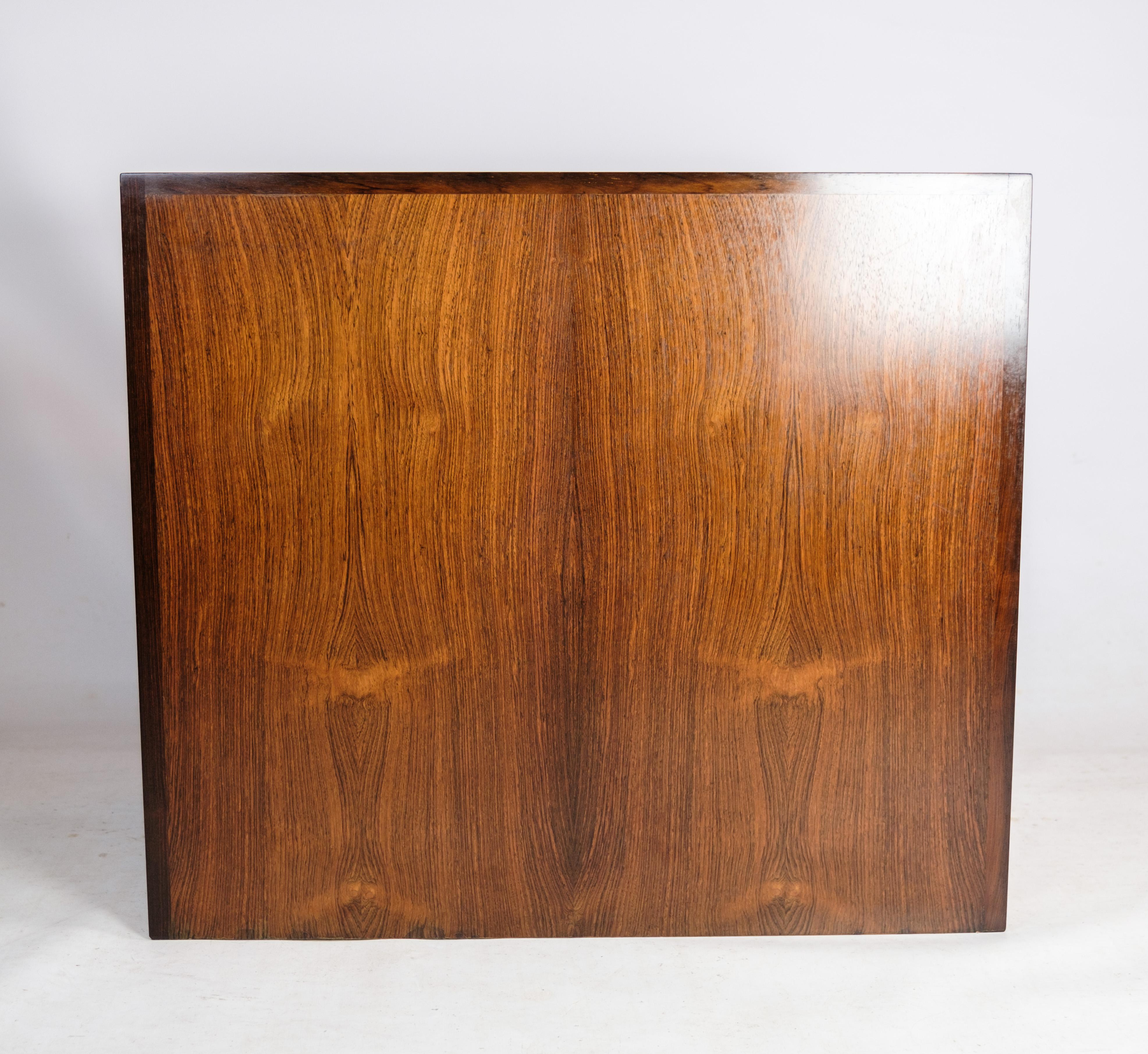 Cabinet with Pull-Up Door in Rosewood of Danish Design from the 1960s For Sale 3