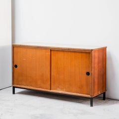 Cabinet with sliding doors, France, 1950s