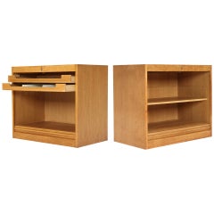 Cabinet with Tambour Door by Hans J. Wegner for Johannes Hansen, 1960s