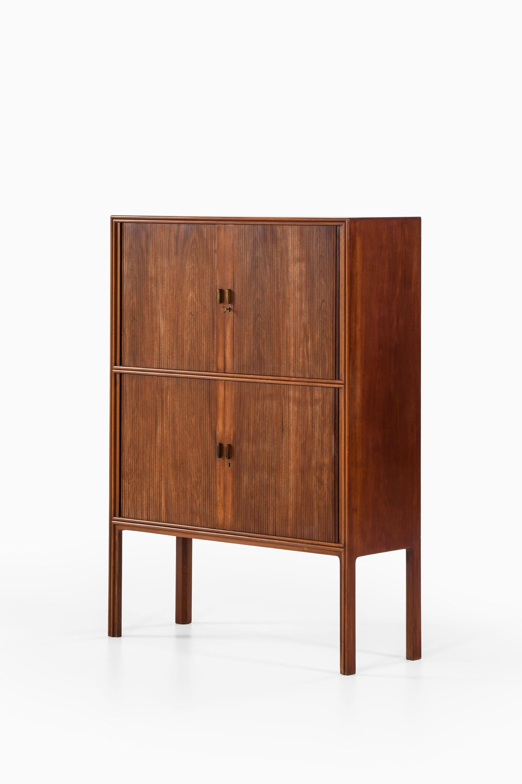 Cabinet with Tambour Doors Attributed to Jacob Kjær 7