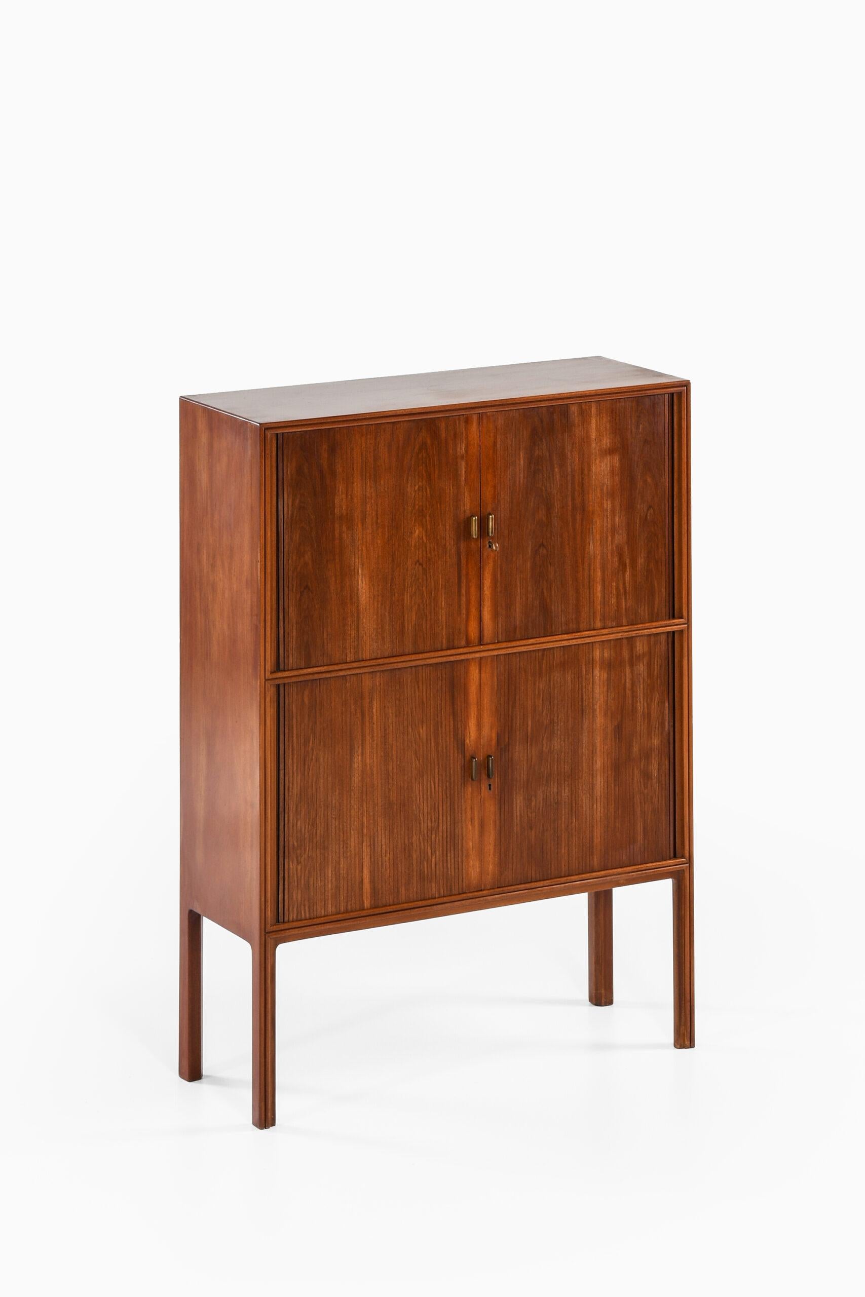 Cabinet with Tambour Doors Attributed to Jacob Kjær 8