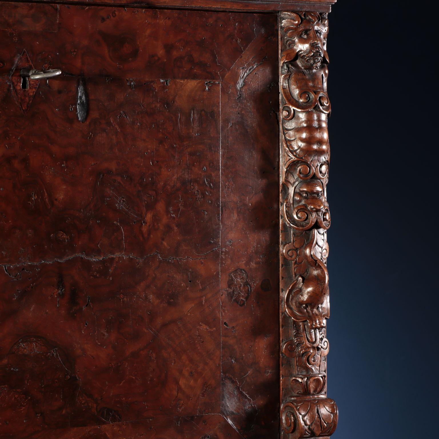 Poplar Cabinet, XVI-XVIIth century For Sale