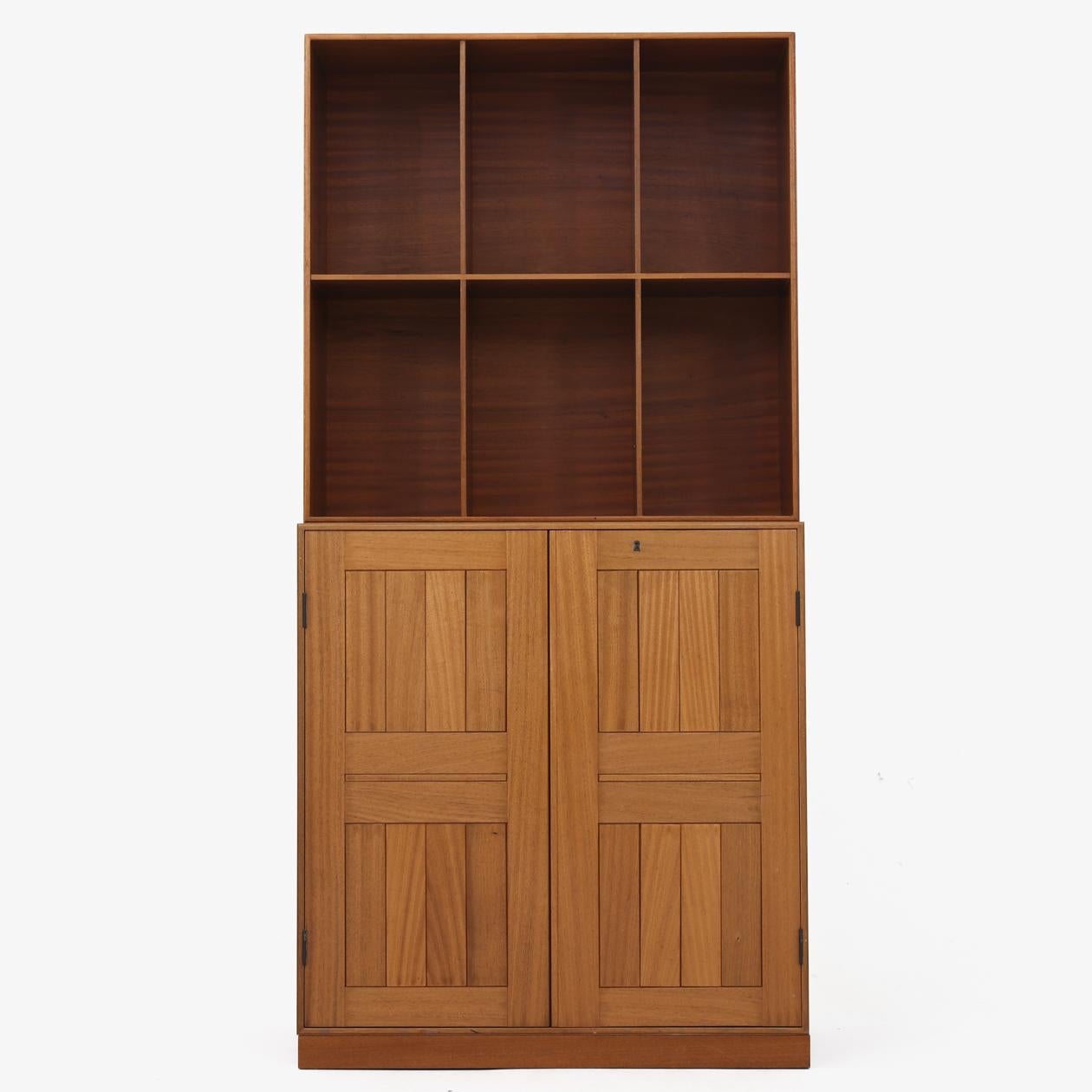 Mid-20th Century Cabinets in mahogany by Mogens Koch For Sale