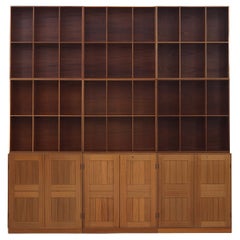 Cabinets in mahogany by Mogens Koch