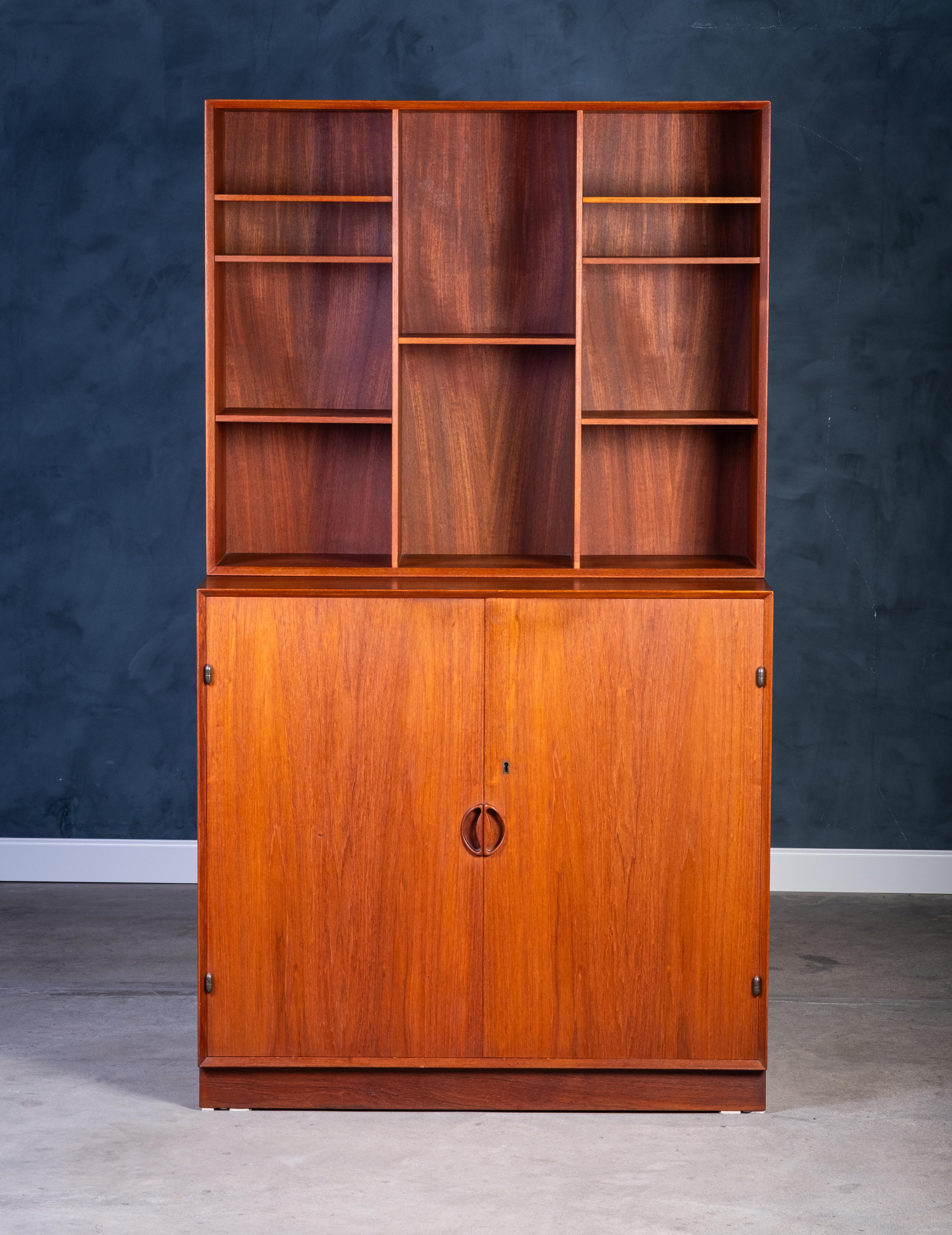 Danish Cabinets in Teak by Peter Hvidt & Orla Mølgaard for Søborg Møbelfabrik For Sale