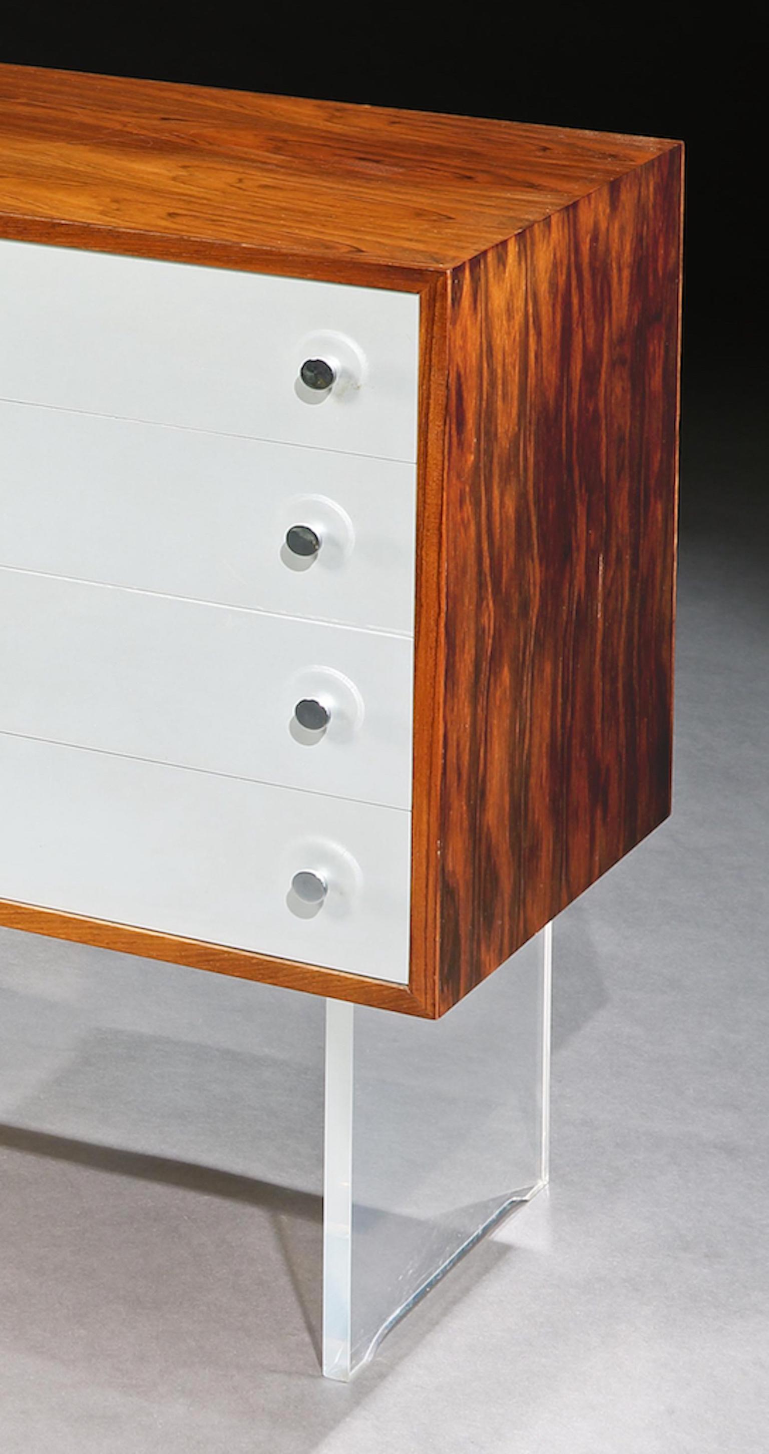Scandinavian Modern Cabinets, Pair, Poul Nørreklit, for Georg Petersens, Danish, Modern, 1970, 