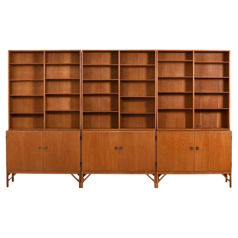 Armoires / Buffets en chêne par Børge Mogensen 1960s China Series En