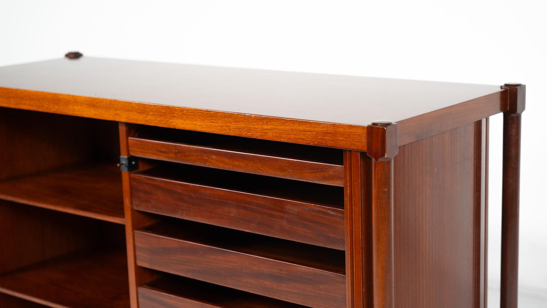 Cabinets with Rollers Shutters by Antonio Proserpio, 1960 - 2 availables For Sale 1