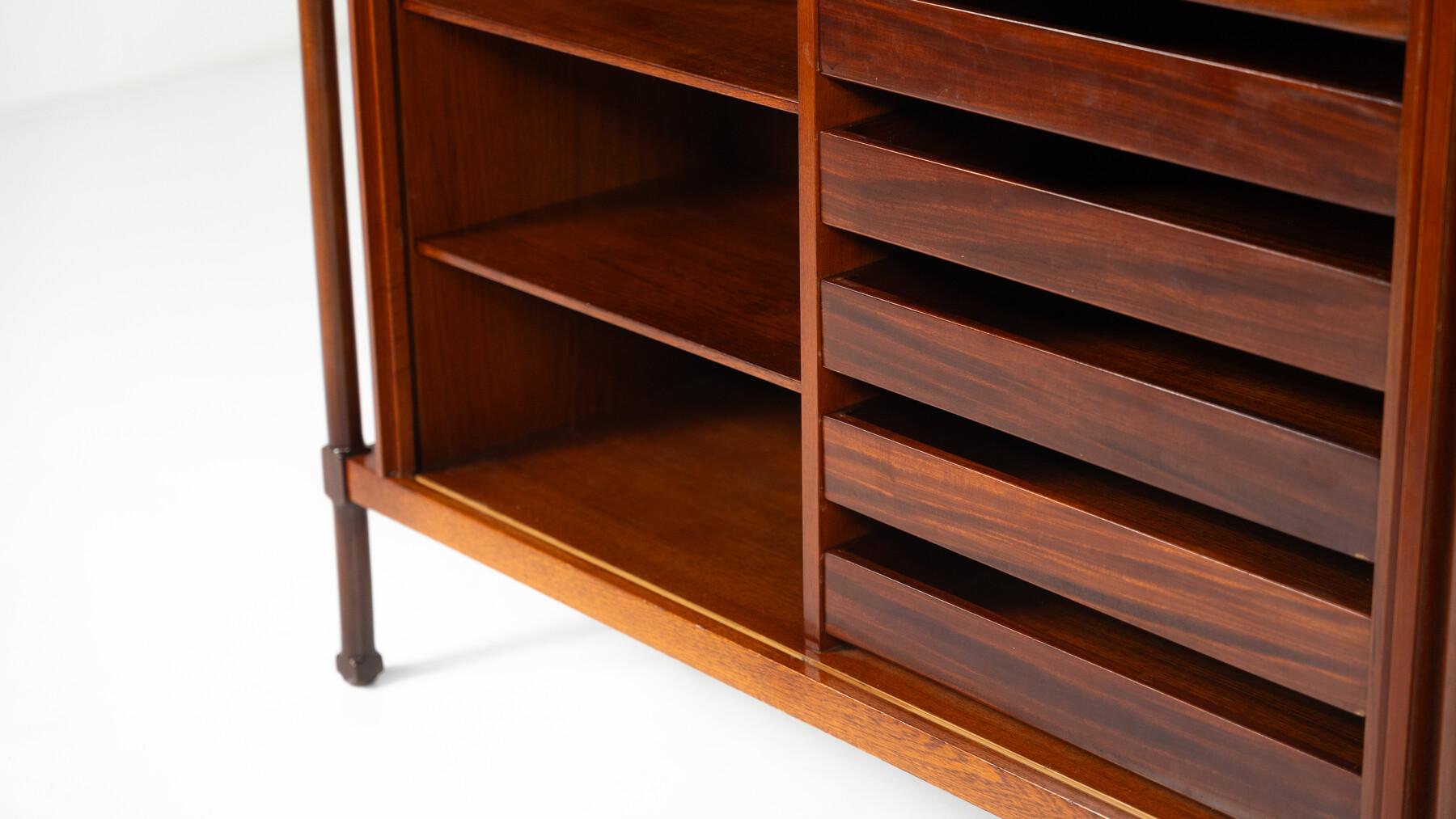 Cabinets with Rollers Shutters by Antonio Proserpio, 1960 - 2 availables For Sale 2