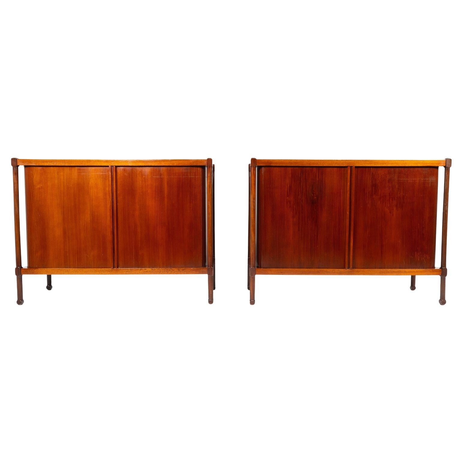 Cabinets with Rollers Shutters by Antonio Proserpio, 1960 - 2 availables