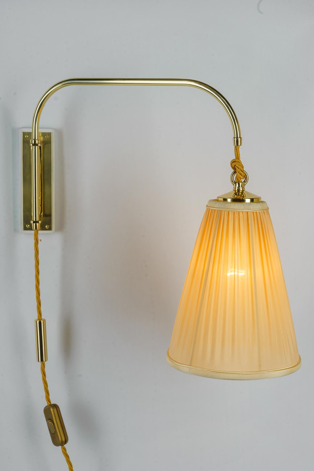  Cable in height adjustable art deco wall lamp 1920s For Sale 3