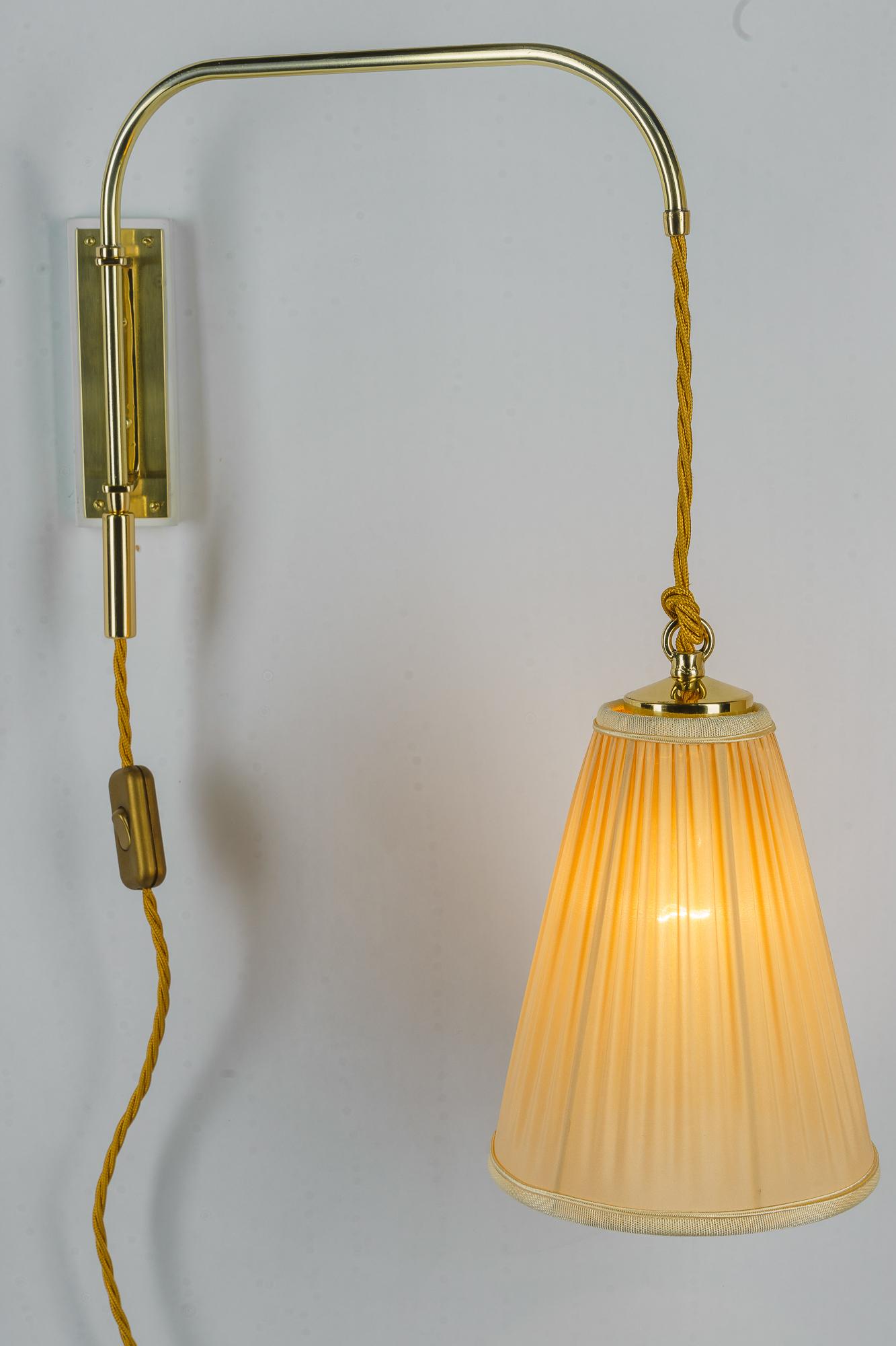  Cable in height adjustable art deco wall lamp 1920s For Sale 4
