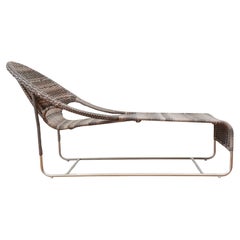 Cabo Outdoor Woven Chaise in Natural 
