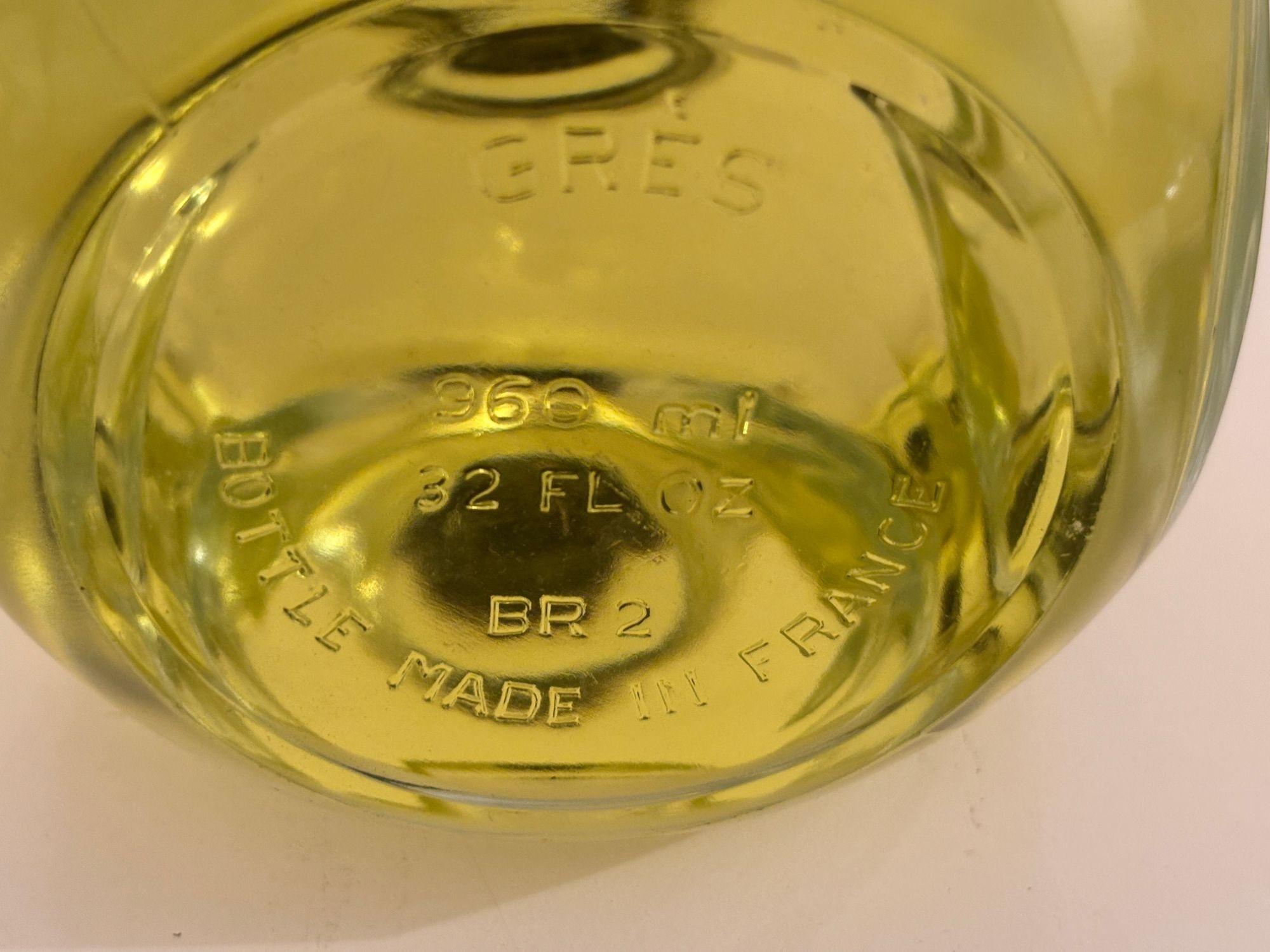 CABOCHARD by GRES PARIS Factice Large Perfume Glass Bottle 32 oz 960 ml For Sale 6