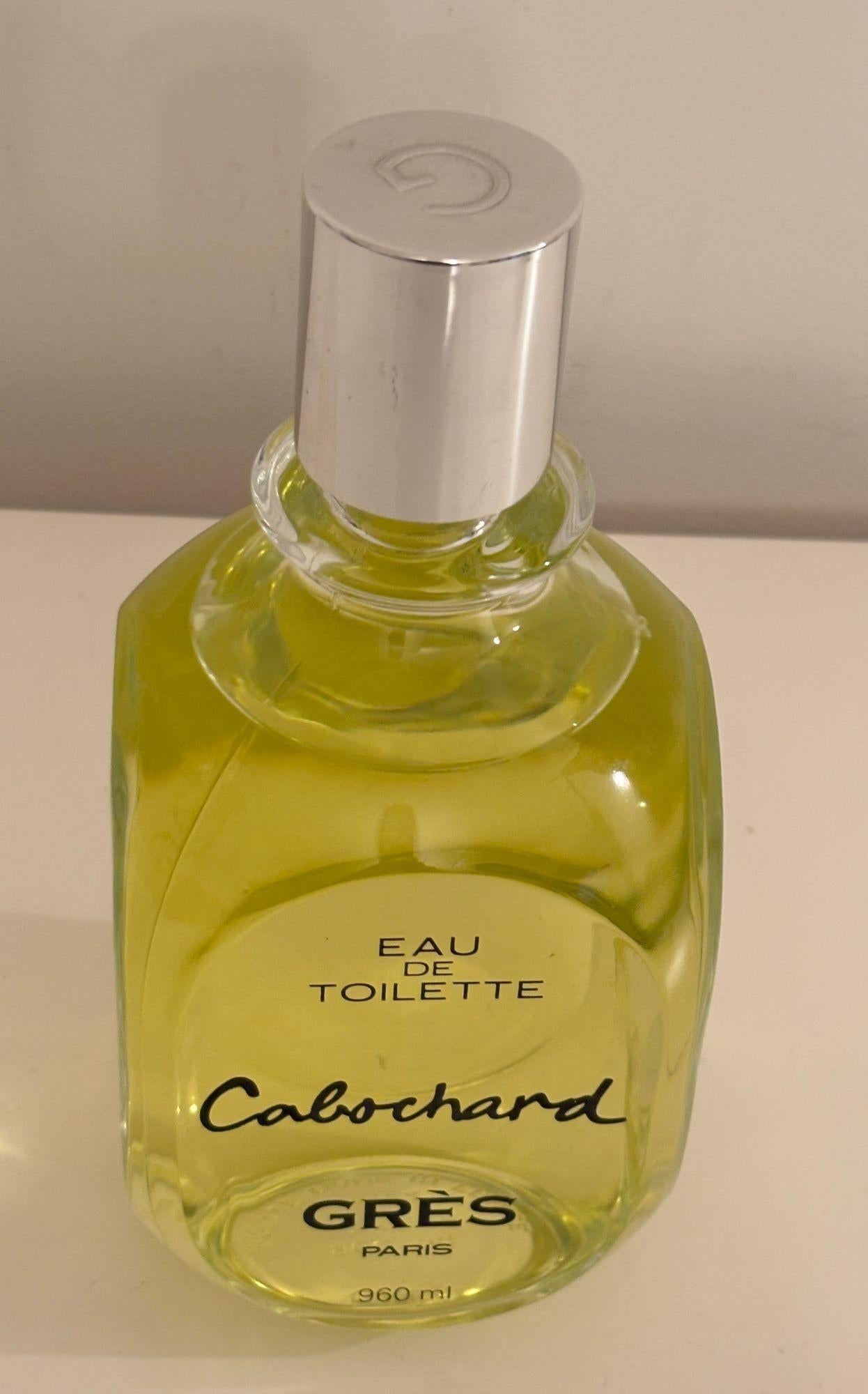 CABOCHARD by GRES PARIS Factice Large Perfume Glass Bottle 32 oz 960 ml For Sale 12