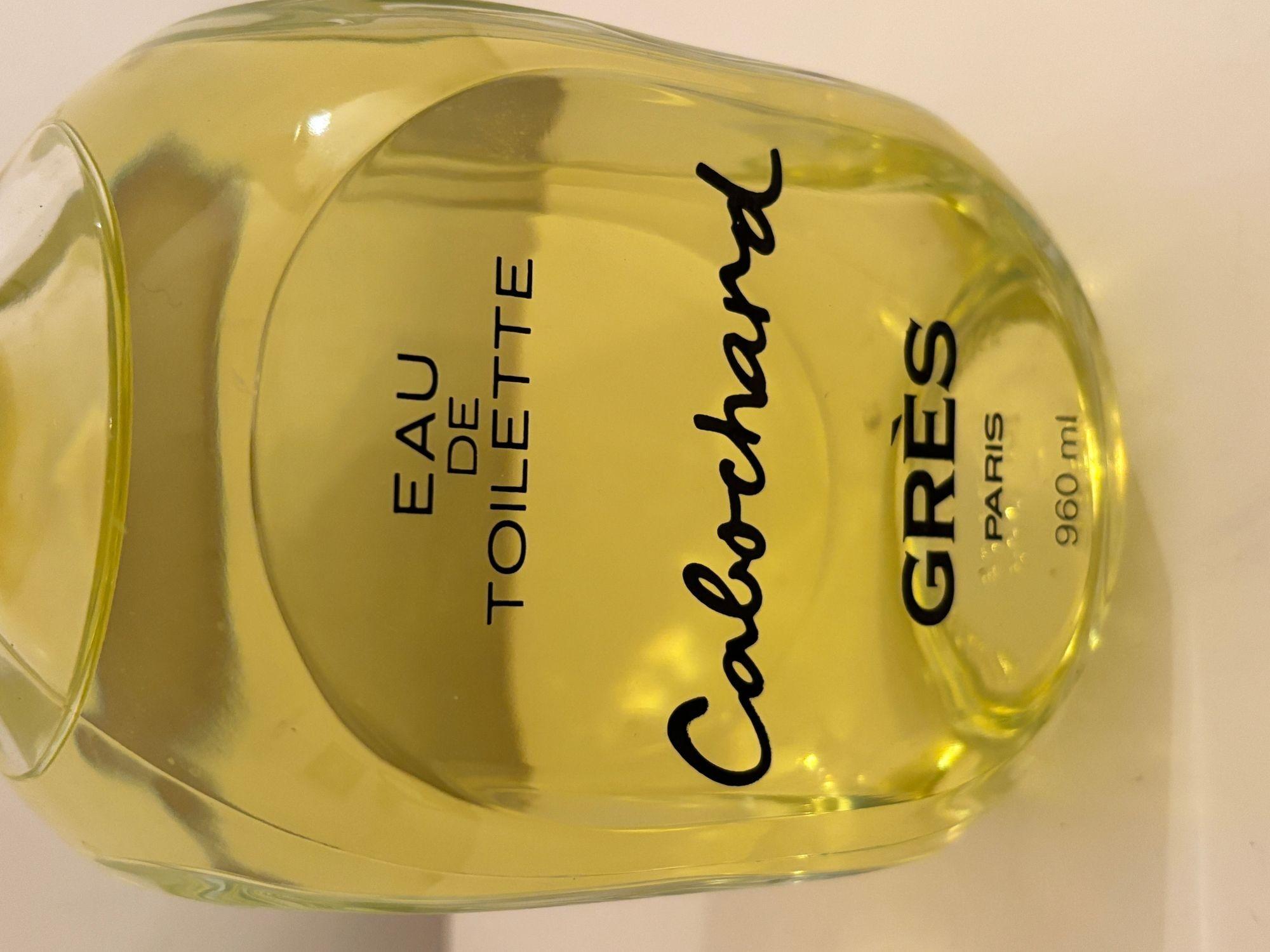 French CABOCHARD by GRES PARIS Factice Large Perfume Glass Bottle 32 oz 960 ml For Sale