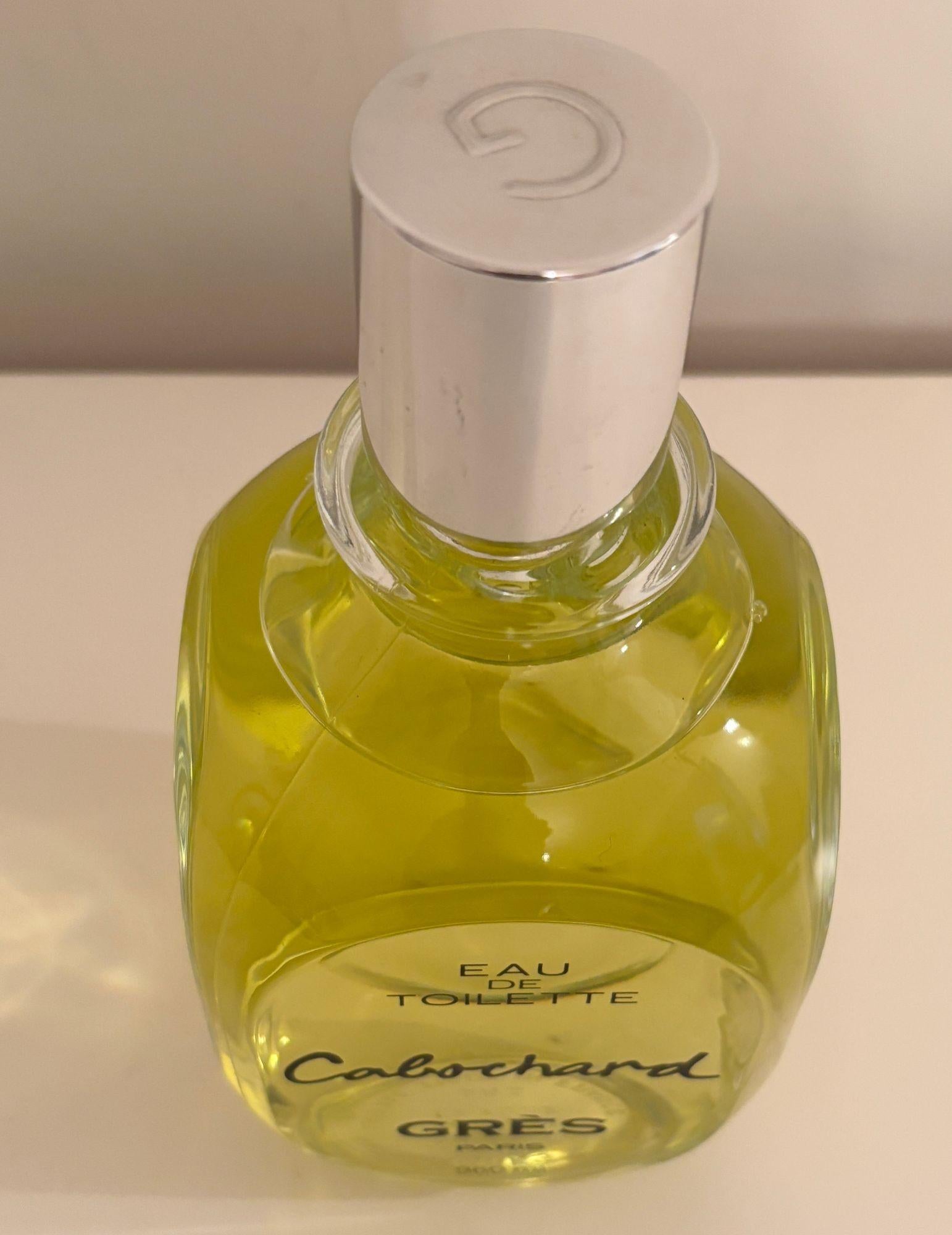 20th Century CABOCHARD by GRES PARIS Factice Large Perfume Glass Bottle 32 oz 960 ml For Sale