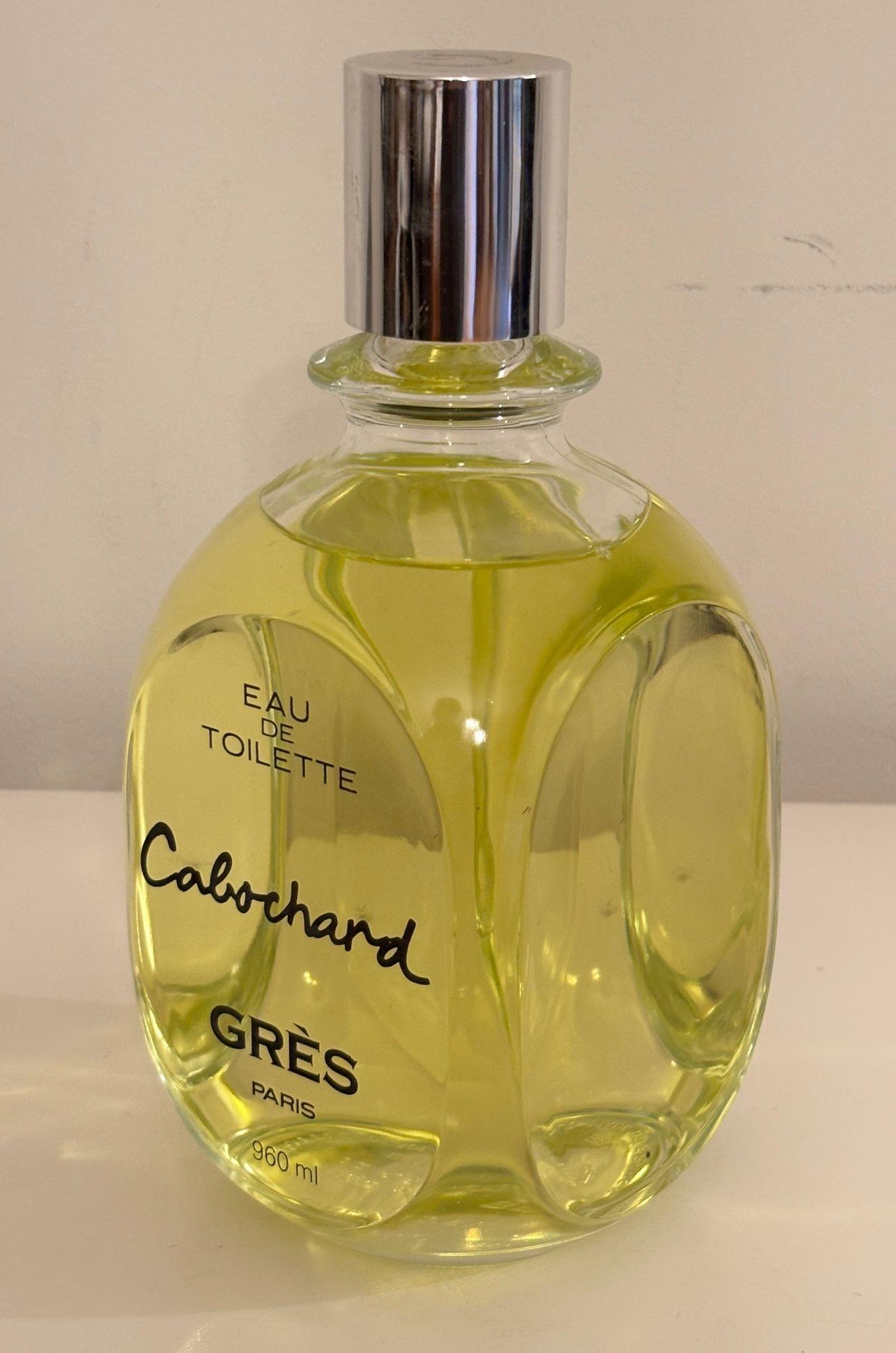 CABOCHARD by GRES PARIS Factice Large Perfume Glass Bottle 32 oz 960 ml For Sale 3