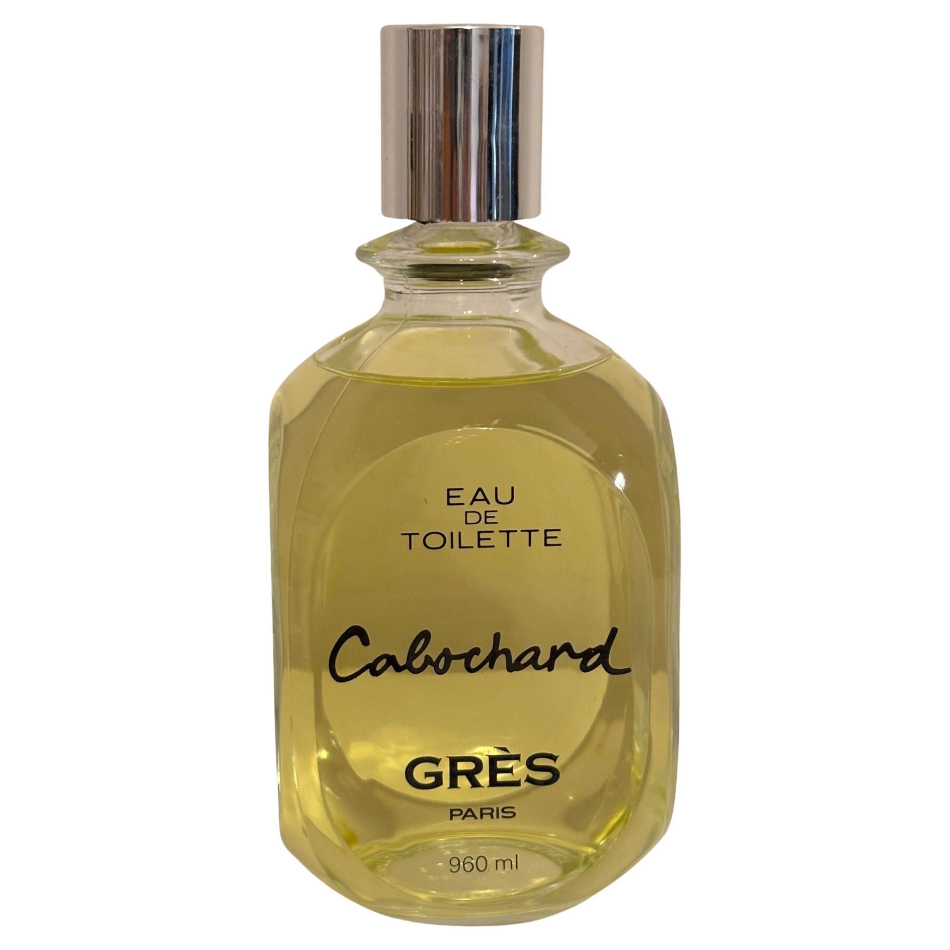 CABOCHARD by GRES PARIS Factice Large Perfume Glass Bottle 32 oz 960 ml For Sale