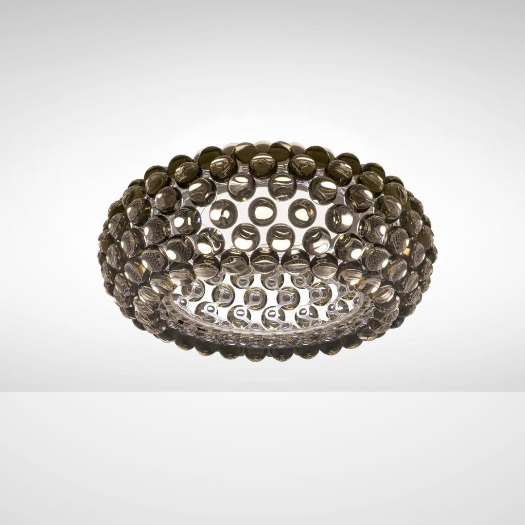 Contemporary 'Caboche Plus' Ceiling Light by Urquiola and Gerotto for Foscarini in Gray For Sale